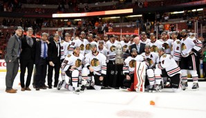 Die Blackhawks krönten sich in Anaheim zum Sieger der Western Conference