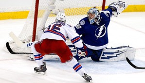 Andrei Vasilevsky (r.) lieferte eine eiskalte Vorstellung ab