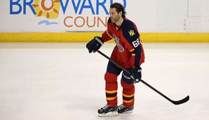 Der tschechische Superstar Jaromir Jagr spielt siet diesem jahr bei den Florida Panthers