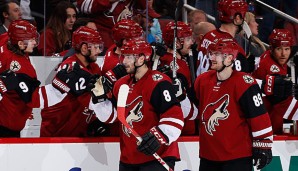 Tobias Rieder legte das 3:2 für seine Coyotes auf