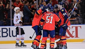 Die Florida Panthers siegten deutlich gegen Chicago