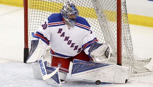 Henrik Lundqvist feierte eine gelungene Rückkehr auf das Eis