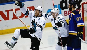 Joe Pavelski von den San Jose Sharks ist derzeit in absoluter Topform