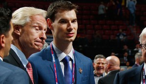 John Chayka bei der Draft 2015