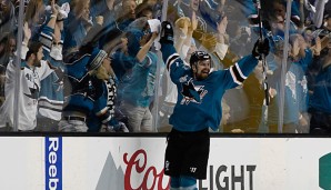 Nach Joonas Donskois Tor in der Overtime gab es in San Jose kein Halten mehr