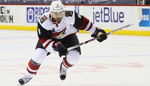 Tobias Rieder steuerte einen Assists beim Sieg der Arizona Coyotes bei