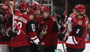 Die Arizona Coyotes hatten allen Grund zum Jubeln