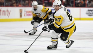 Sidney Crosby gelang gegen die Panthers ein Hattrick