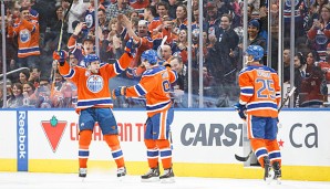 Die Edmonton Oilers fuhren den nächsten Sieg ein