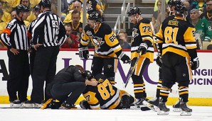 Sidney Crosby verletzte sich am Kopf