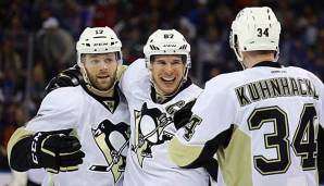 Tom Kühnhackl spielt zusammen mit Superstar Sidney Crosby für die Pittsburgh Penguins