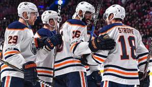 Die Edmonton Oilers siegten bei den Montreal Canadiens