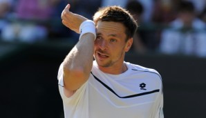 XXX during the XXX round match against XXX on Day Six of the Wimbledon Lawn Tennis Championships at the All England Lawn Tennis and Croquet Club on June 25, 2011 in London, England.