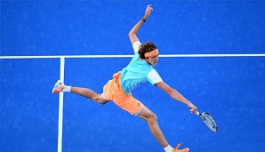 Alexander Zverev überzeugte "Down Under" mit einer ganz starken Leistung gegen Rafael Nadal