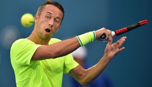 Philipp Kohlschreiber macht den Auftakt gegen Belgien