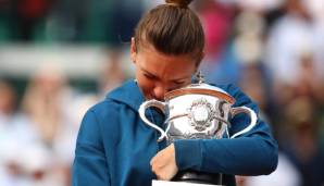 Halep sicherte sich bei den French Open ihren ersten Grand-Slam-Titel.