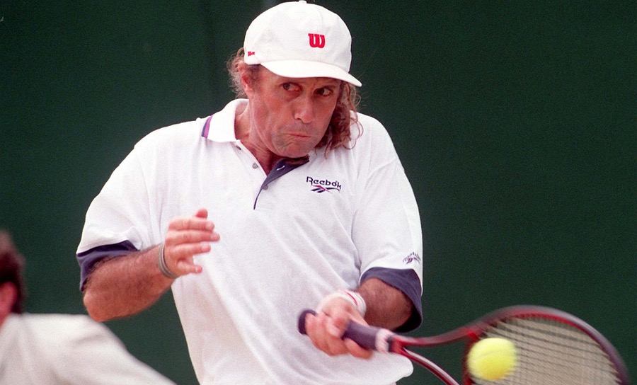 Platz 4, Guillermo Vilas: aktiv von 1969 bis 1992, 929 Matches gewonnen