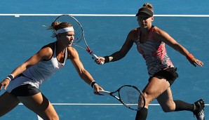 Bethanie Mattek-Sands und Lucie Safarova bleiben ungeschlagen