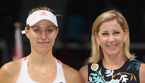 Chris Evert schätzt Angelique Kerber sehr