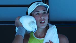 Garbine Muguruza ist auch an den äußeren Umständen gescheitert