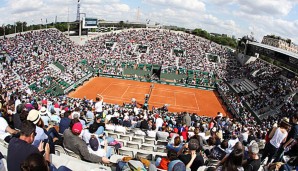 Der Court Suzanne Lenglen ist oft nicht nett zu Nicht-Lokalmatadoren