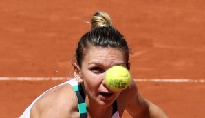 Simona Halep mitten im Funny Old Game