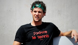 Dominic Thiem, ein Mann des Morgen im Shirt von gestern