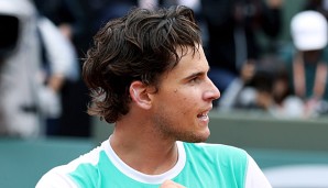 Dominic Thiem hat in Paris noch keinen Satz verloren