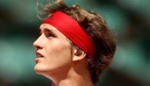 Alexander Zverev bei den French Open