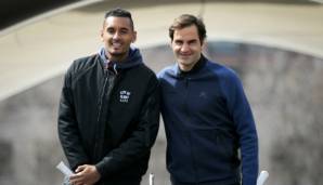 Nick Kyrgios, Roger Federer