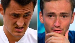 Bernard Tomic und Daniil Medvedev werden zur Kasse gebeten