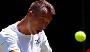 Philipp Kohlschreiber durfte in Wimbledon endlich mal wieder jubeln