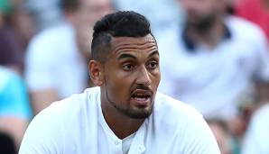 Nick Kyrgios, in Wimbledon wieder einmal zu früh ausgeschieden