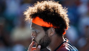 Jo-Wilfried Tsonga übt schon für sein Vaterdasein