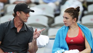 Ein Paar, das funktioniert: Darren Cahill und Simona Halep