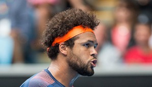 Jo-Wilfried Tsonga ist auf einer Acht-Matches-Siegesserie