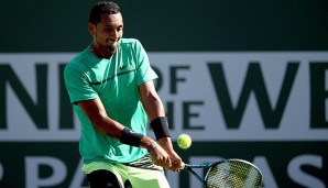 Nick Kyrgios gönnte sich vor dem Doppel-Viertelfinale in Indian Wells einen ungesunden Snack