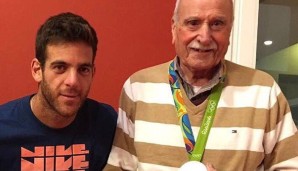 Juan Martin del Potro und sein Großvater waren ein Herz und eine Seele