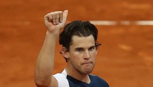 Dominic Thiem - zu viel Power für Borna Coric