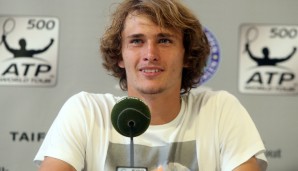 Alexander Zverev freut sich vor seinem Turnierstart wieder in HalleWestfalen zu sein