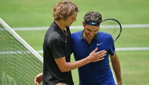 Alexander Zverev, Roger Federer