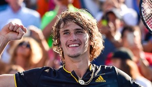 Alexander Zverev wird auch in der nächsten Woche einen Platz gewinnen