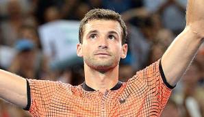 Grigor Dimitrov hatte 2017 ausreichend Grund zu jubeln