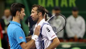 Novak Djokovic (li.) dürfte Radek Stepanek als Trainer engagieren