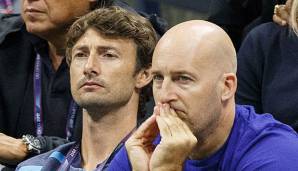 Juan Carlos Ferrero und Fitness-Guru Jez Green bei den US Open