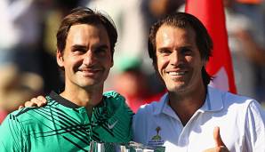 Roger Federer wird die Prämie von Tommy Haas eher nicht bekommen