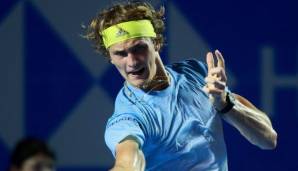 Alexander Zverev in Acapulco