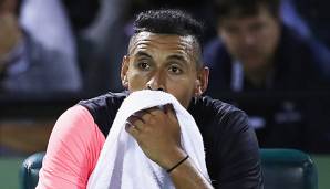 Nick Kyrgios hatte 2018 bis jetzt Grund zu zweifeln