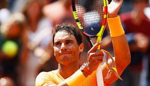 Rafael Nadal spielt am Sonntag um die Nummer eins