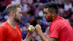 Nick Kyrgios und Jack Sock waren im Doppel unantastbar